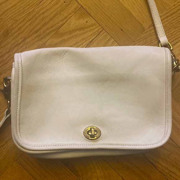 Coach Bags Vintage White Coach Crossbody Poshmark